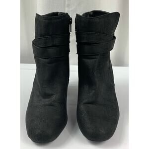 Diba Brodie Bootie High Heel Chunky Bloc